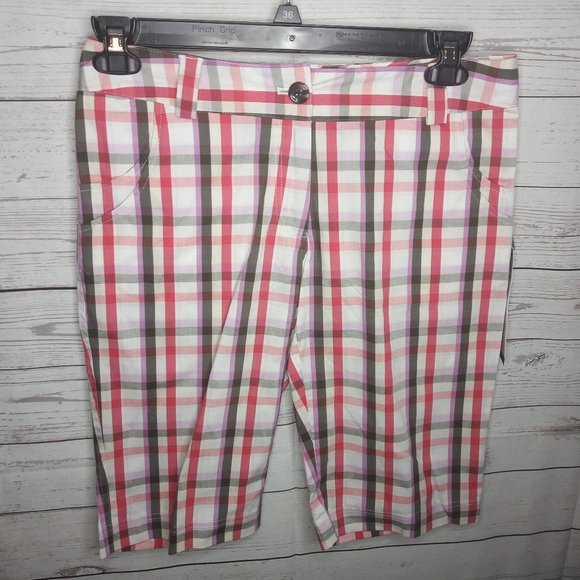 LIJA BERMUDA GOLF SHORTS  WOMEN'S SZ 6 - Picture 1 of 4